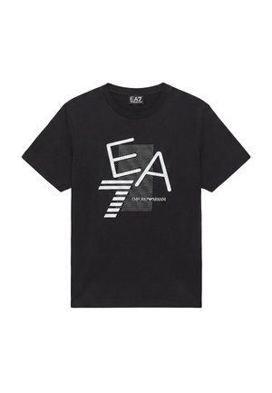 EA7 Emporio Armani, T-SHIRT - T-shirt con stampa - nero
