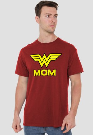 Cotton Soul, Print T-shirt - red