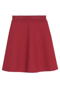 sandro A-linjekjol - dark red