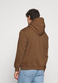 Weekday Jersey con capucha - brown