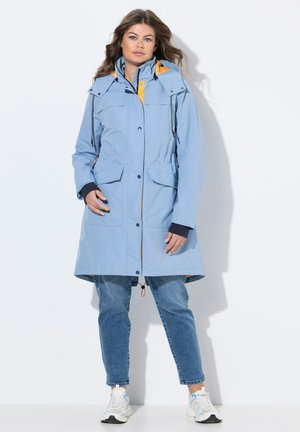 FUNCTIONAL HOODED - Waterproof jacket - dove blue