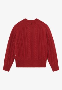 BLKVIS CABLE - Trui - merlot