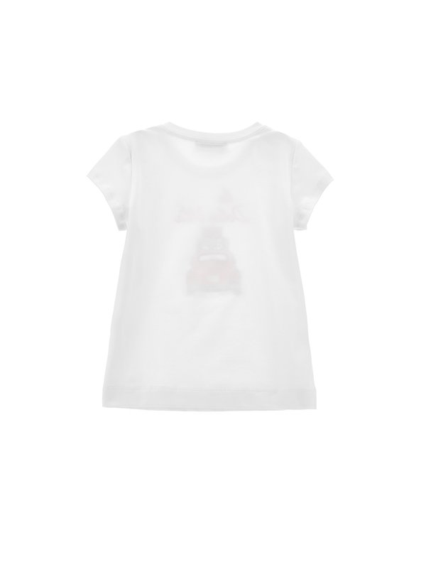 LA DOLCE VITA - Print T-shirt - bianco3