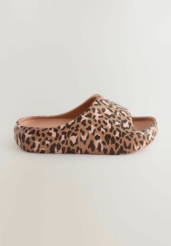 REGULAR FIT – CHUNKY – Badesandale – animal print