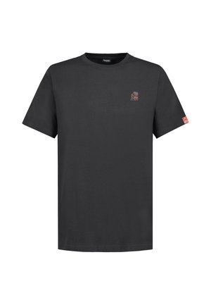 Eight 2 Nine, EIGHT 2 NINE T-SHIRT MIT MINI-PATCH BERGE - Print T-shirt - dark-grey