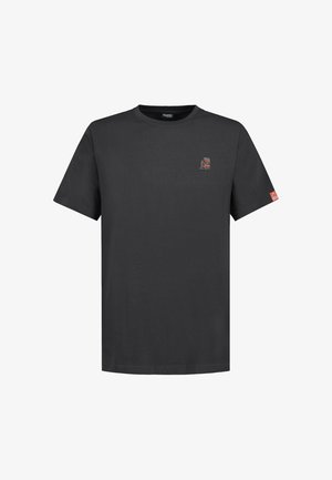 Eight 2 Nine, EIGHT 2 NINE T-SHIRT MIT MINI-PATCH BERGE - T-Shirt print - dark-grey