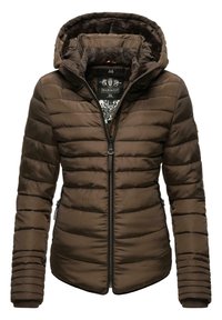 AMBER - Winterjas - dark choco