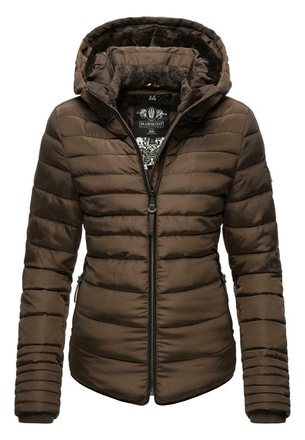 AMBER - Winterjacke - dark choco