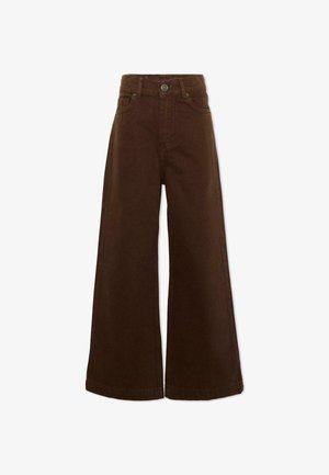MSGM, JEANS - Wide leg - brown