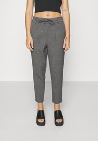 ONLY Petite - ONLPOPTRASH ELISE EASY PAN  - Trousers - dark grey melange Thumbnail Image 1