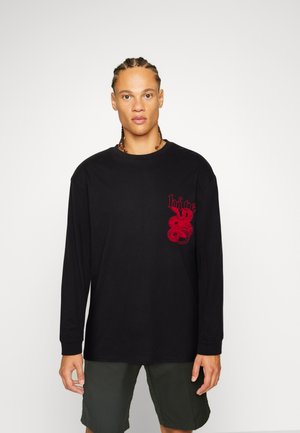 Top s dlouhým rukávem - black