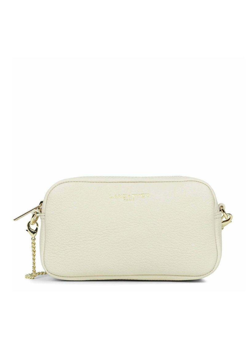 Sac Bandoulière LANCASTER En Cuir Souple Beige - Très Bon État (TBE) - Occasion