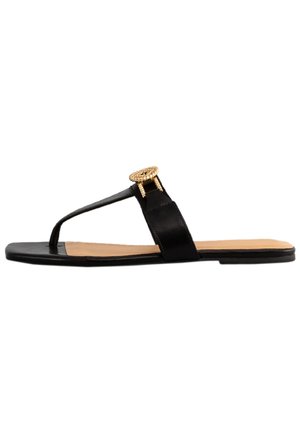 T-bar sandals - black