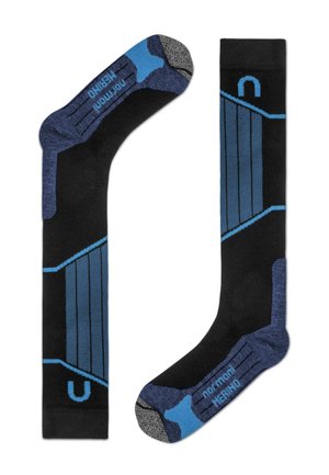 Normani DARWIN COMPRESSION MERI 2 PACK - Kniestrümpfe - blau