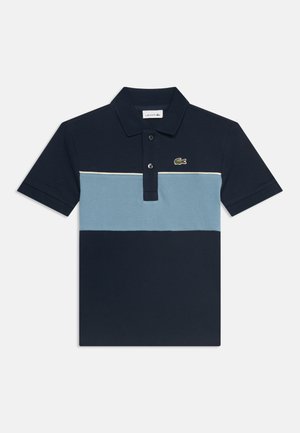 Lacoste, CHEST STRIPE  - Poloshirts - marine