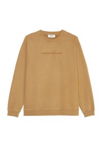 CREW NECK RELAXED - Sweatshirt - chestnut chocolate