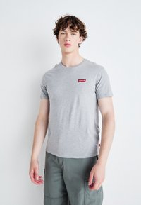 Levi's® GRAPHIC TEES 3 PACK - Pamata T-krekls - white/medium heather grey/caviar