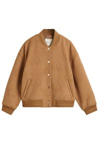 GANT JACQUARD VARSITY - Bomberjacks - warm khaki