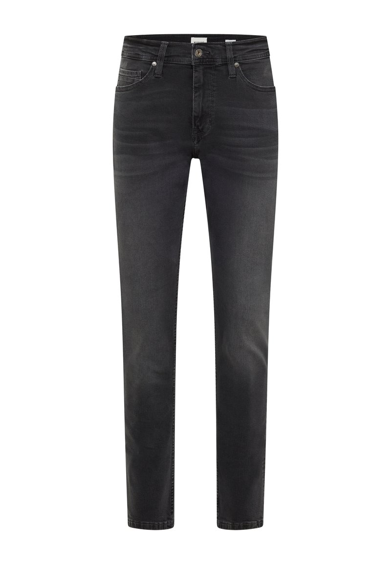mustang Slim fit jeans zwart denim/blackdenim mustang Slim fit jeans zwart denim/blackdenim