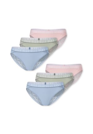 6-PACK - Slip - rose light green light blue