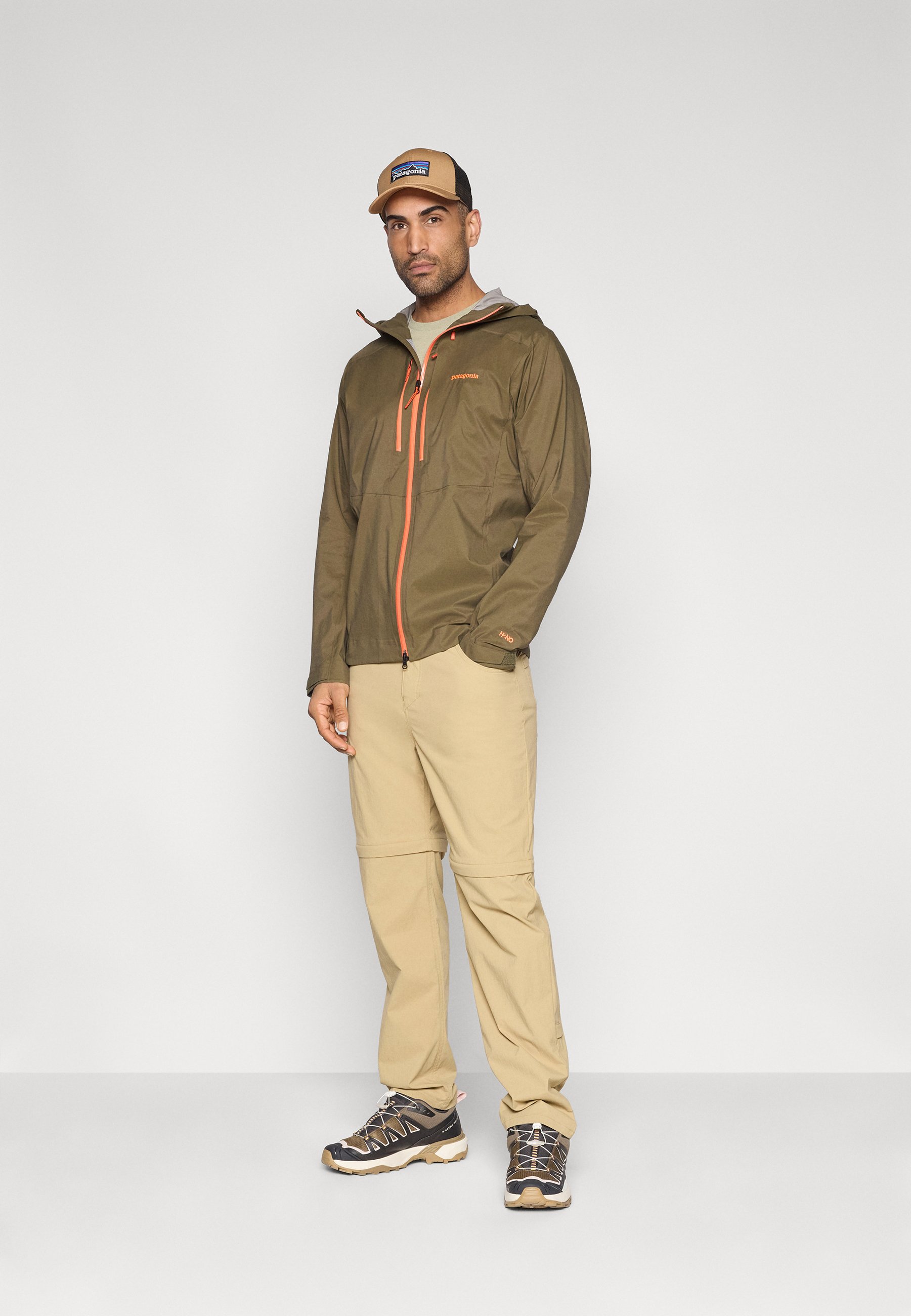 Patagonia M10 STORM - Hardshell jacket - basin green/green