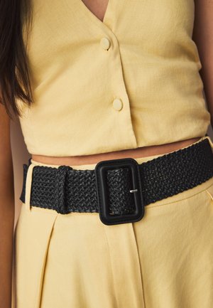 Next WIDE RAFFIA - Bælter - black