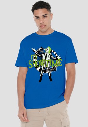Cotton Soul, BEETLEJUICE/ITS SHOWTIME - Print T-shirt - royal blue