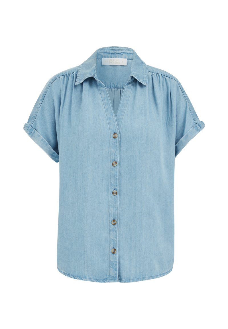 WE Fashion BLUE RIDGE - Overhemdblouse - light blue/lichtblauw - Zalando.nl