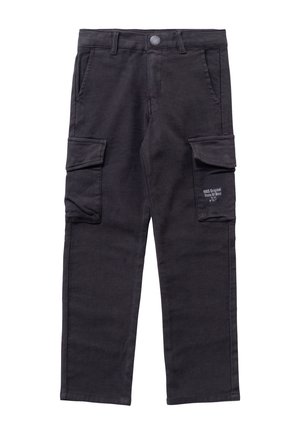 STRAIGHT LEG BATTLE - Pantaloni cargo - black