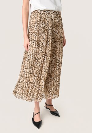 ANAYA EVELINA  - Gonna a campana - leopard print