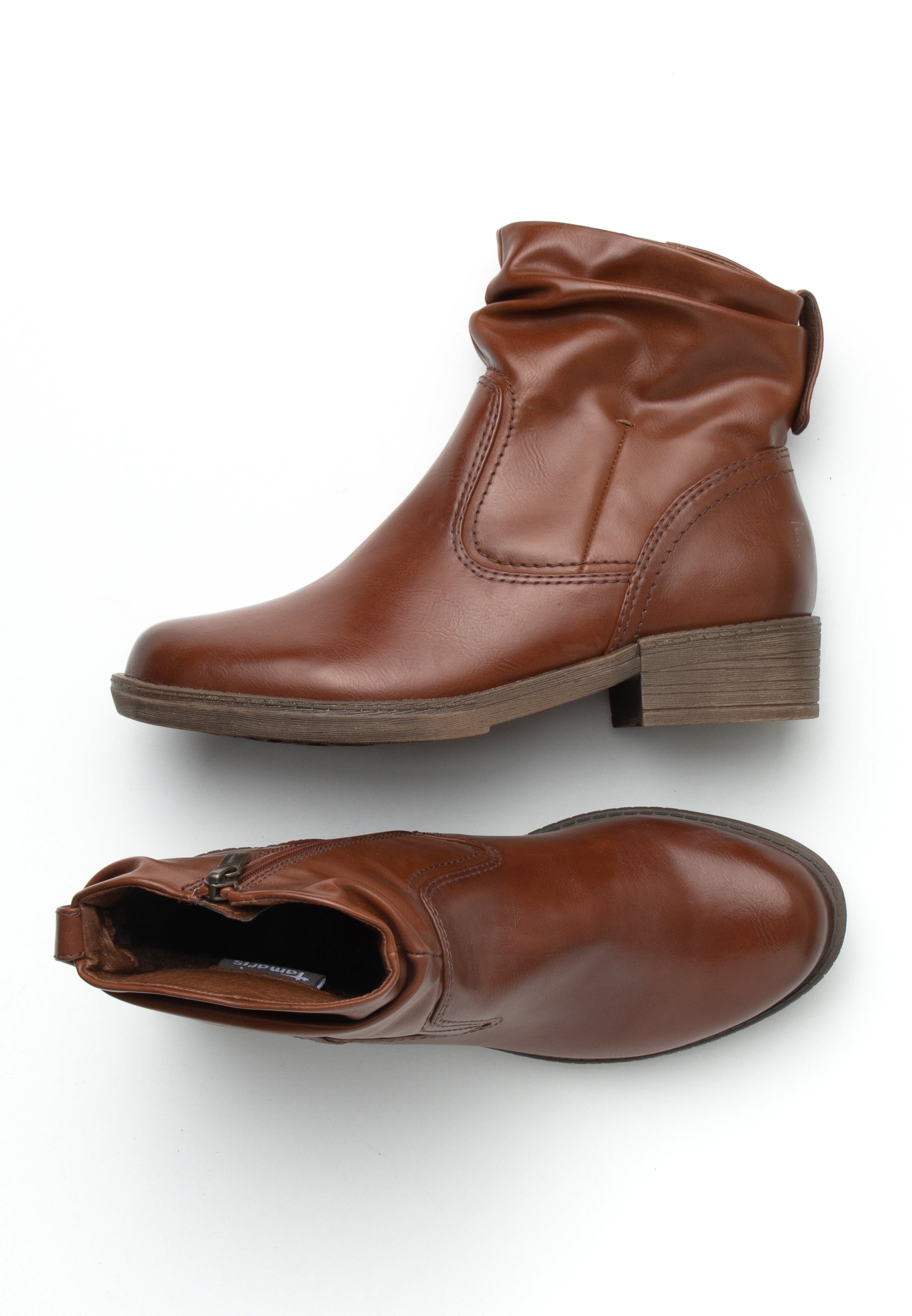 Tamaris Korte laarzen - brown/bruin - (Pre-owned) - Zalando.nl