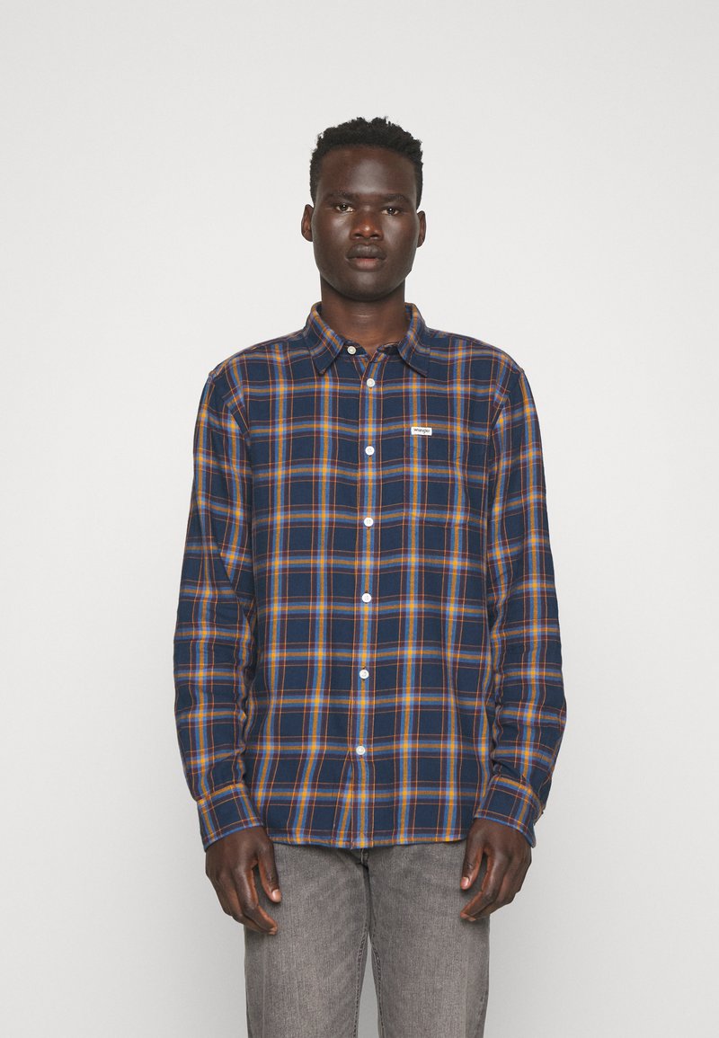 Wrangler POCKET SHIRT - Camicia - navy