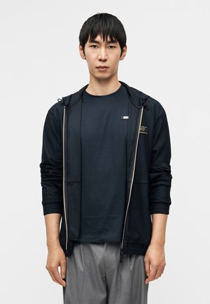 TRAIN PREMIUM KNITTED - Sweatjacke - blue