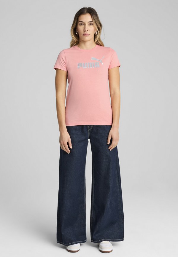 METALLIC LOGO TEE - T-Shirt print