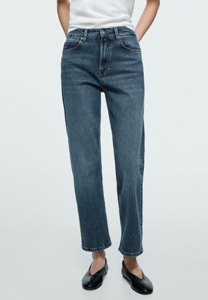 Massimo Dutti Jeans Straight Leg - dark blue