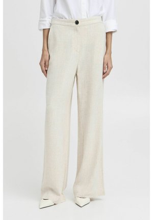 BYJOHANNA - Pantaloni - nature linen