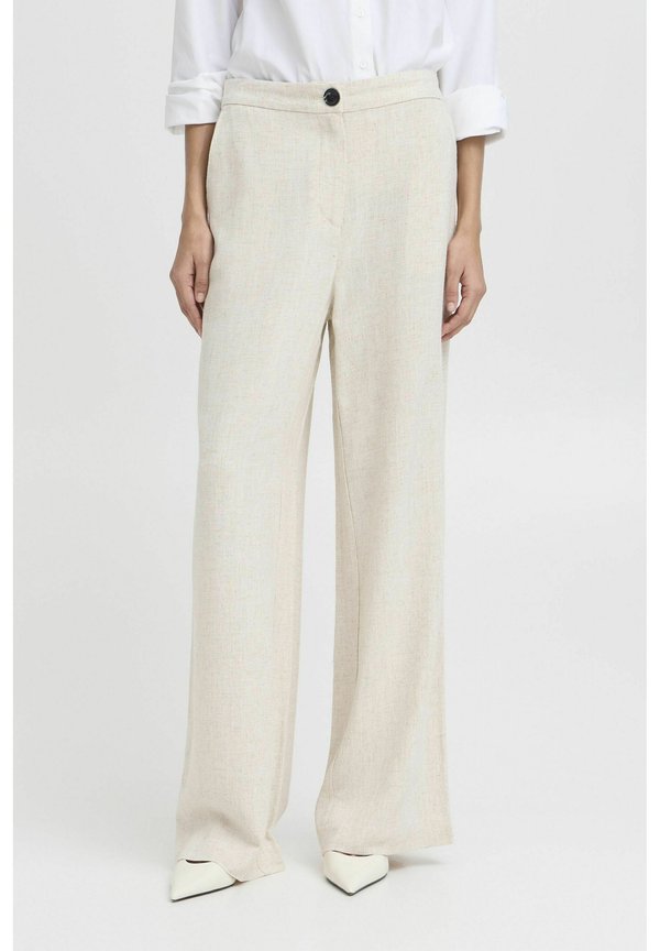 BYJOHANNA - Trousers - nature linen - Main Image