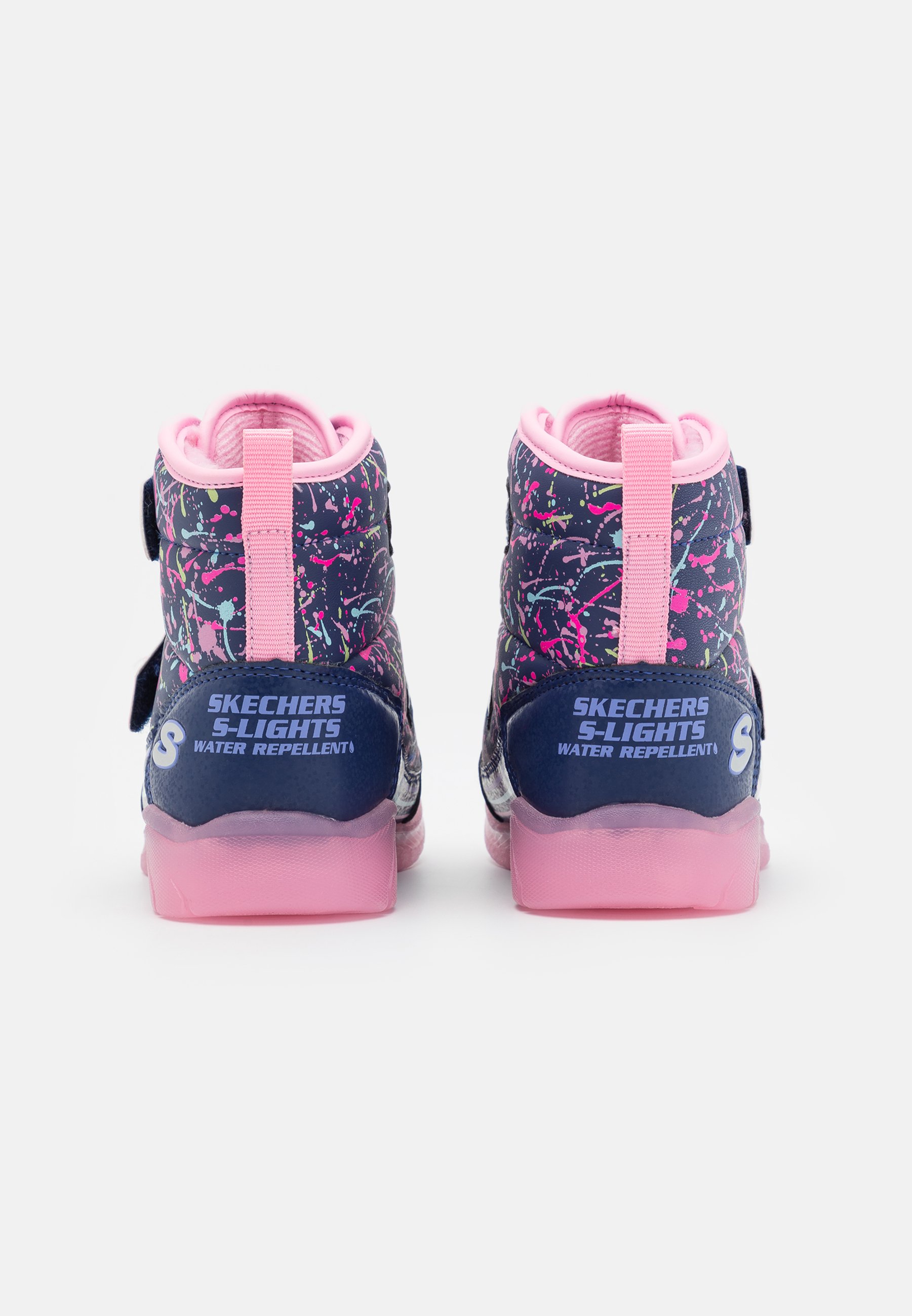 Skechers ILLUMI BRIGHTS - Boots - navy 