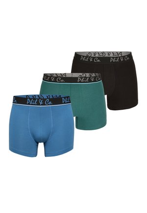 Phil & Co. Berlin, 3-PACK COREPACK - Trunks - blackgreenblue