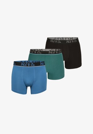 Phil & Co. Berlin, 3-PACK COREPACK - Trunks - blackgreenblue