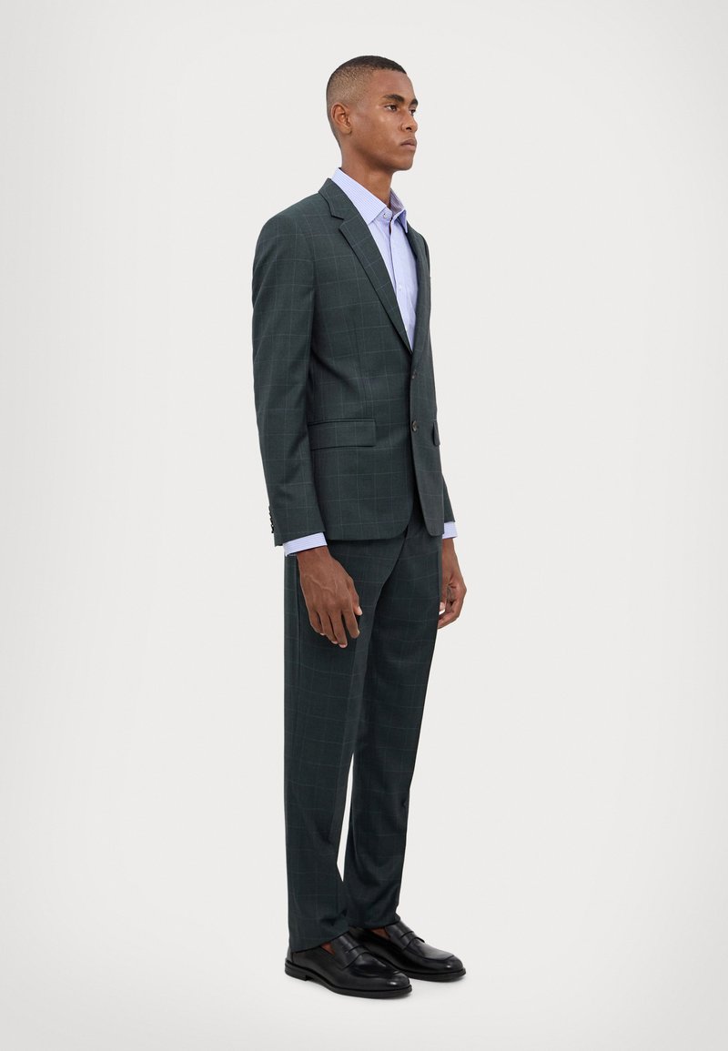 Paul Smith - TAILORED FIT BUTTON SUIT - Costume - green, Agrandir