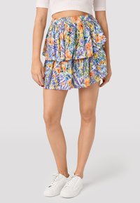 Pleated skirt - multi coloured