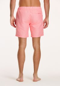Shiwi REGULAR FIT STRIPE - Fürdőnadrág - neon orange