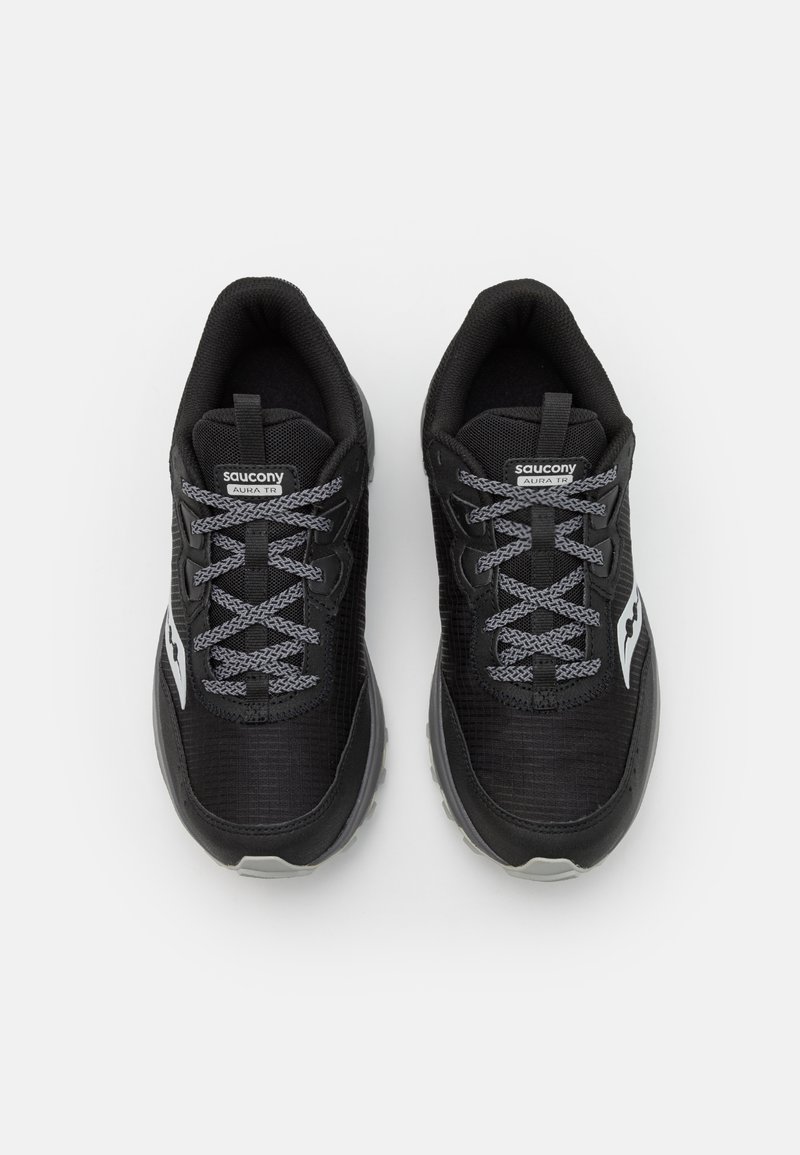 Saucony Unisex Grid Aura X Grey/Silver | Sneaker District Saucony Unisex Grid Aura X Grey/Silver | Sneaker District