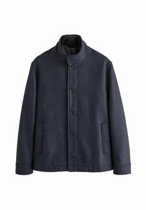 REGULAR FIT HERRINGBONE - Winterjacke - navy blue
