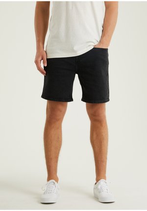 ASH.S KINTON - Shorts di jeans - black