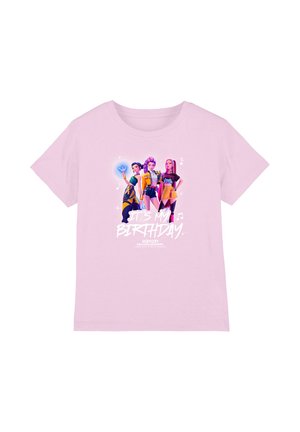 Print T-shirt - pink