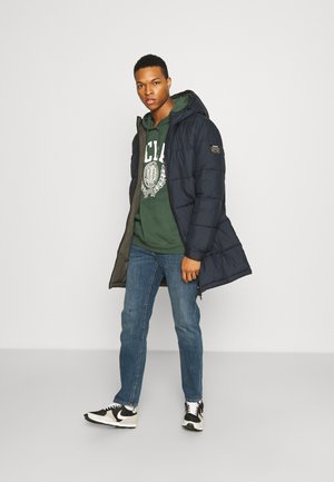 Tom Tailor Denim Cool Felpa con Cappuccio S Top Felpa per