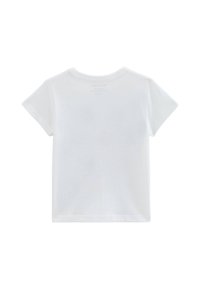 Monoprix MANCHES COURTES BRODÉ - T-shirt imprimé - ecru