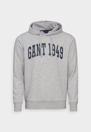 GANT, Sweat à capuche - light grey